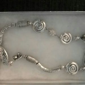 Avis Silver Necklace